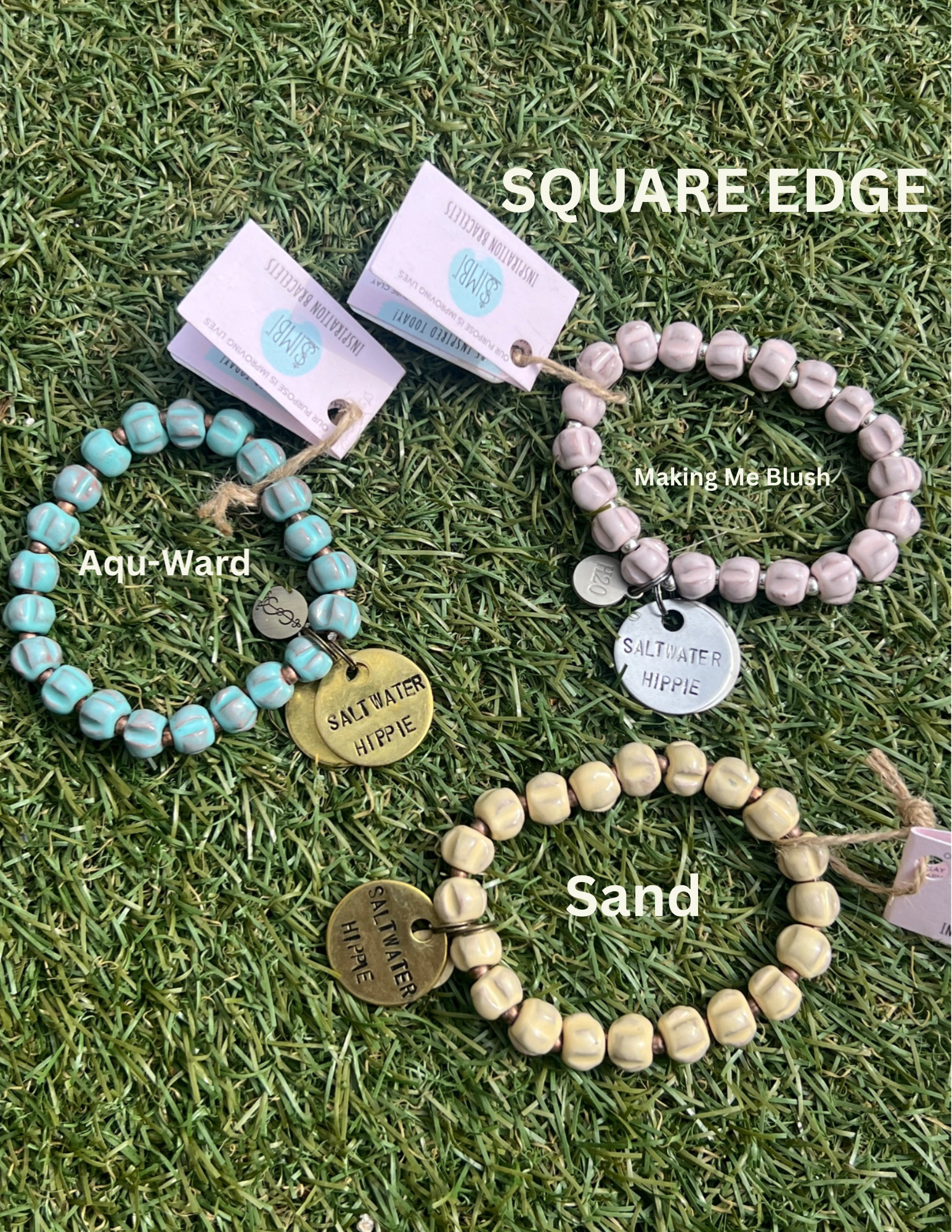 Simbi® Saltwater Hippie Custom Charm Bracelet Saltwater Hippie